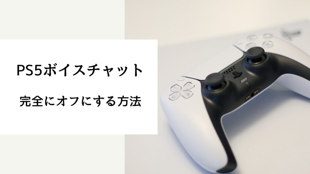 ps5 ボイスチャット テレビから出力